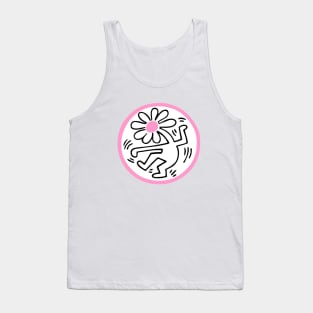 pink flower pop art Tank Top